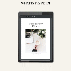 PR 101 – What is PR
