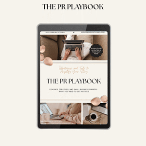The PR Playbook